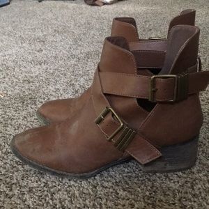 Cute Brown Booties